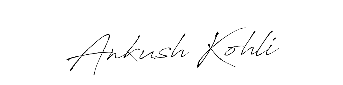 Make a short Ankush Kohli signature style. Manage your documents anywhere anytime using Antro_Vectra. Create and add eSignatures, submit forms, share and send files easily. Ankush Kohli signature style 6 images and pictures png