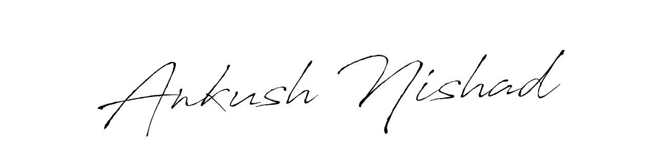 It looks lik you need a new signature style for name Ankush Nishad. Design unique handwritten (Antro_Vectra) signature with our free signature maker in just a few clicks. Ankush Nishad signature style 6 images and pictures png