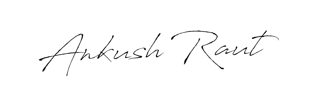 Ankush Raut stylish signature style. Best Handwritten Sign (Antro_Vectra) for my name. Handwritten Signature Collection Ideas for my name Ankush Raut. Ankush Raut signature style 6 images and pictures png