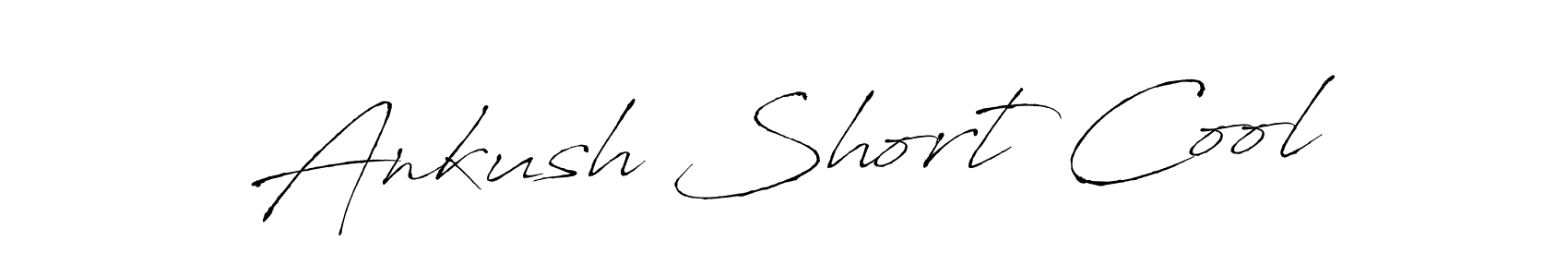 Ankush Short Cool stylish signature style. Best Handwritten Sign (Antro_Vectra) for my name. Handwritten Signature Collection Ideas for my name Ankush Short Cool. Ankush Short Cool signature style 6 images and pictures png