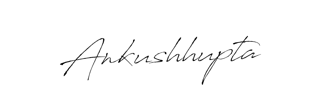 Make a beautiful signature design for name Ankushhupta. With this signature (Antro_Vectra) style, you can create a handwritten signature for free. Ankushhupta signature style 6 images and pictures png