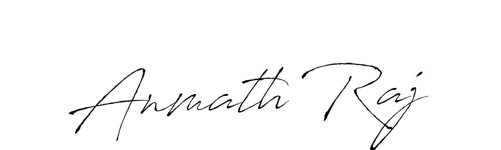 Create a beautiful signature design for name Anmath Raj. With this signature (Antro_Vectra) fonts, you can make a handwritten signature for free. Anmath Raj signature style 6 images and pictures png