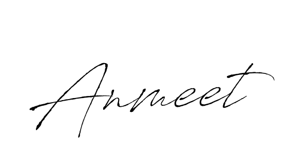 Make a beautiful signature design for name Anmeet. With this signature (Antro_Vectra) style, you can create a handwritten signature for free. Anmeet signature style 6 images and pictures png