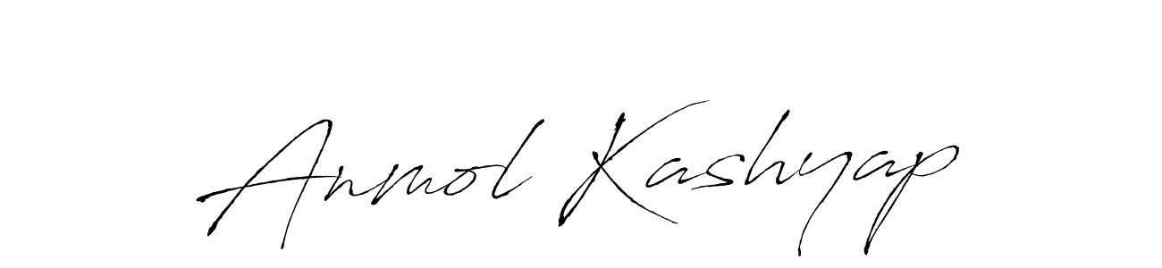 Anmol Kashyap stylish signature style. Best Handwritten Sign (Antro_Vectra) for my name. Handwritten Signature Collection Ideas for my name Anmol Kashyap. Anmol Kashyap signature style 6 images and pictures png