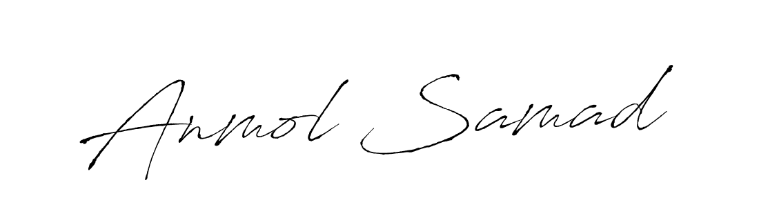 This is the best signature style for the Anmol Samad name. Also you like these signature font (Antro_Vectra). Mix name signature. Anmol Samad signature style 6 images and pictures png