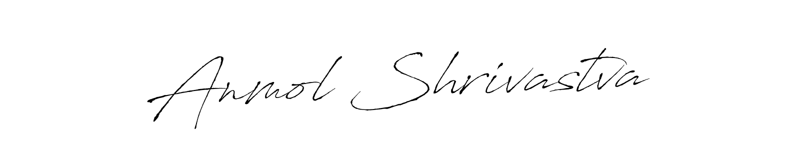 The best way (Antro_Vectra) to make a short signature is to pick only two or three words in your name. The name Anmol Shrivastva include a total of six letters. For converting this name. Anmol Shrivastva signature style 6 images and pictures png