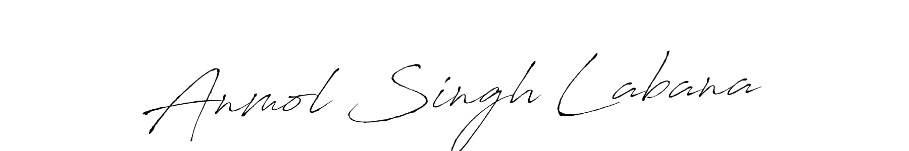 Design your own signature with our free online signature maker. With this signature software, you can create a handwritten (Antro_Vectra) signature for name Anmol Singh Labana. Anmol Singh Labana signature style 6 images and pictures png