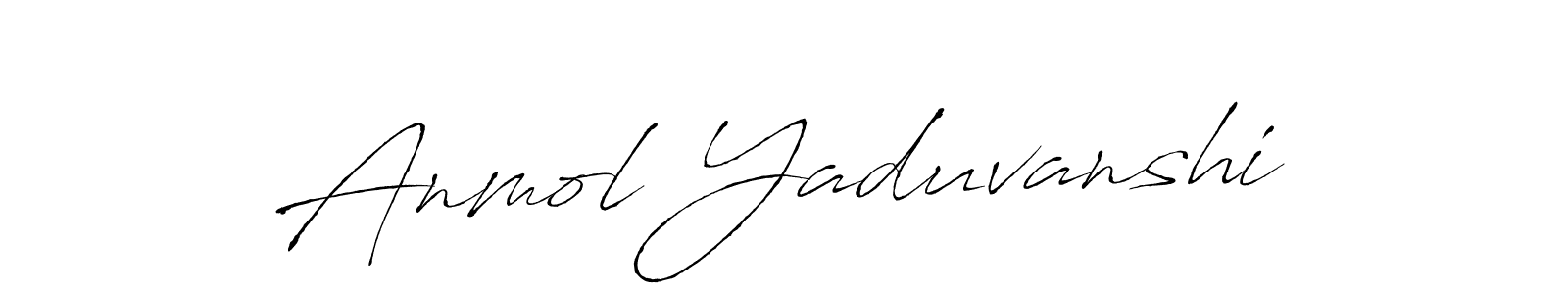 You should practise on your own different ways (Antro_Vectra) to write your name (Anmol Yaduvanshi) in signature. don't let someone else do it for you. Anmol Yaduvanshi signature style 6 images and pictures png