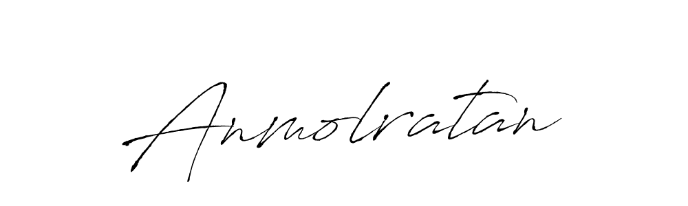 Design your own signature with our free online signature maker. With this signature software, you can create a handwritten (Antro_Vectra) signature for name Anmolratan. Anmolratan signature style 6 images and pictures png