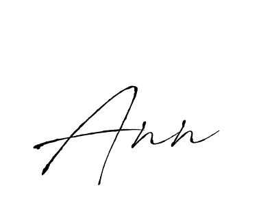 Similarly Antro_Vectra is the best handwritten signature design. Signature creator online .You can use it as an online autograph creator for name Ann . Ann  signature style 6 images and pictures png