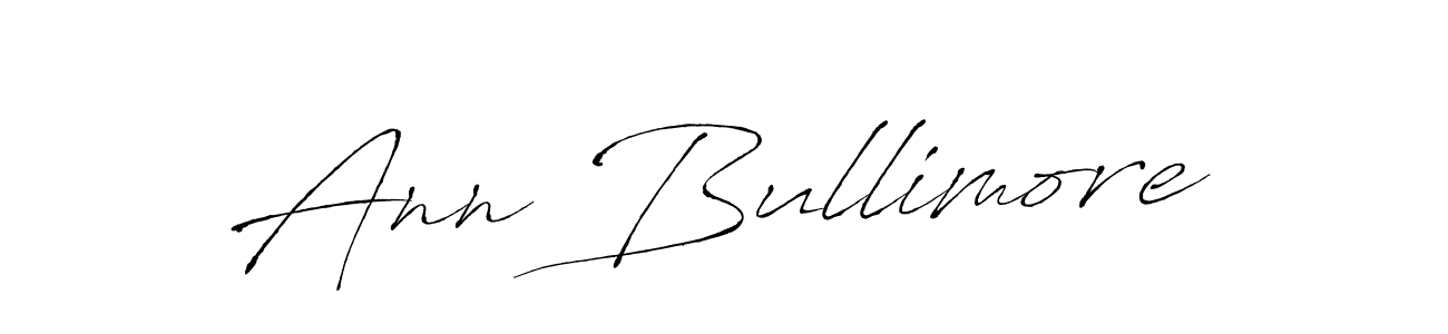 Ann Bullimore stylish signature style. Best Handwritten Sign (Antro_Vectra) for my name. Handwritten Signature Collection Ideas for my name Ann Bullimore. Ann Bullimore signature style 6 images and pictures png