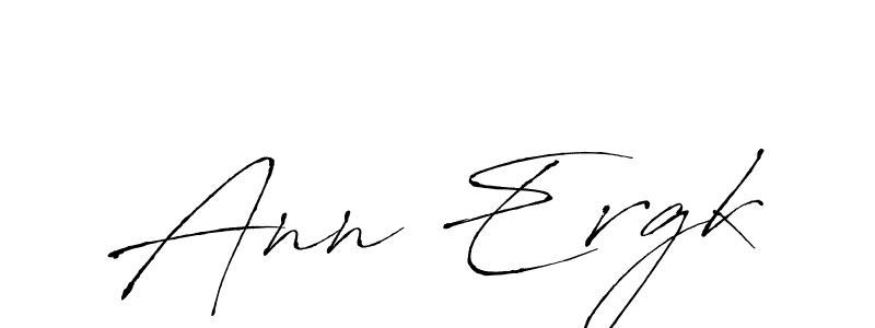 Create a beautiful signature design for name Ann Ergk. With this signature (Antro_Vectra) fonts, you can make a handwritten signature for free. Ann Ergk signature style 6 images and pictures png
