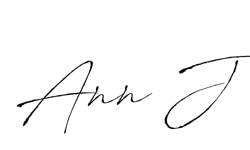 Best and Professional Signature Style for Ann J. Antro_Vectra Best Signature Style Collection. Ann J signature style 6 images and pictures png