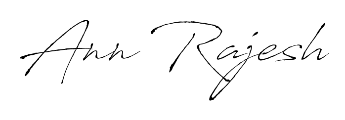 Design your own signature with our free online signature maker. With this signature software, you can create a handwritten (Antro_Vectra) signature for name Ann Rajesh. Ann Rajesh signature style 6 images and pictures png