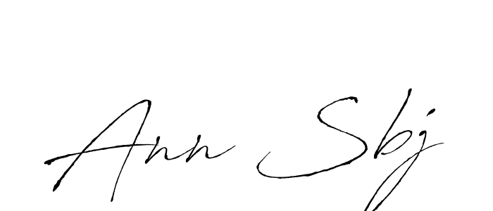 Make a beautiful signature design for name Ann Sbj. Use this online signature maker to create a handwritten signature for free. Ann Sbj signature style 6 images and pictures png