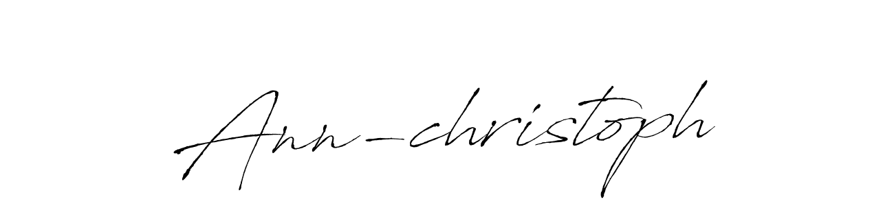 Create a beautiful signature design for name Ann-christoph. With this signature (Antro_Vectra) fonts, you can make a handwritten signature for free. Ann-christoph signature style 6 images and pictures png