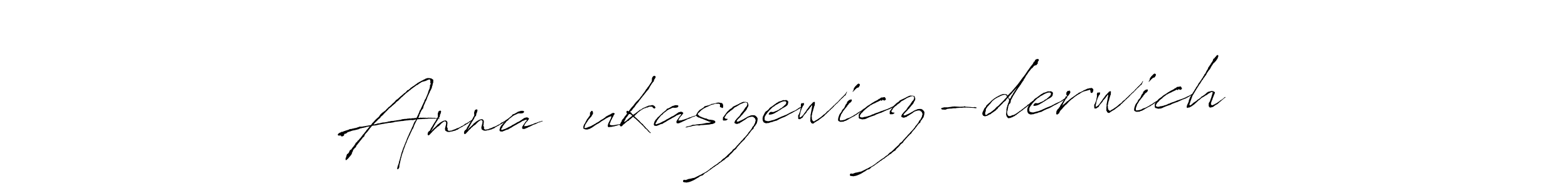 It looks lik you need a new signature style for name Anna Łukaszewicz-derwich. Design unique handwritten (Antro_Vectra) signature with our free signature maker in just a few clicks. Anna Łukaszewicz-derwich signature style 6 images and pictures png