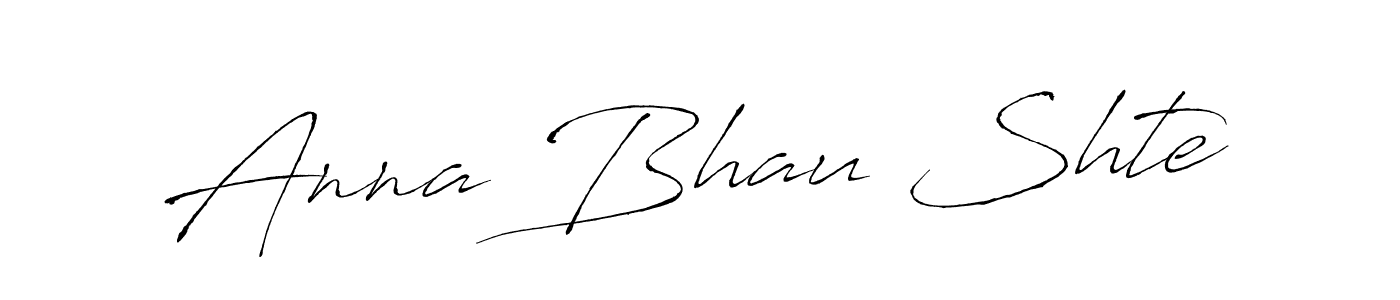 Similarly Antro_Vectra is the best handwritten signature design. Signature creator online .You can use it as an online autograph creator for name Anna Bhau Shte. Anna Bhau Shte signature style 6 images and pictures png