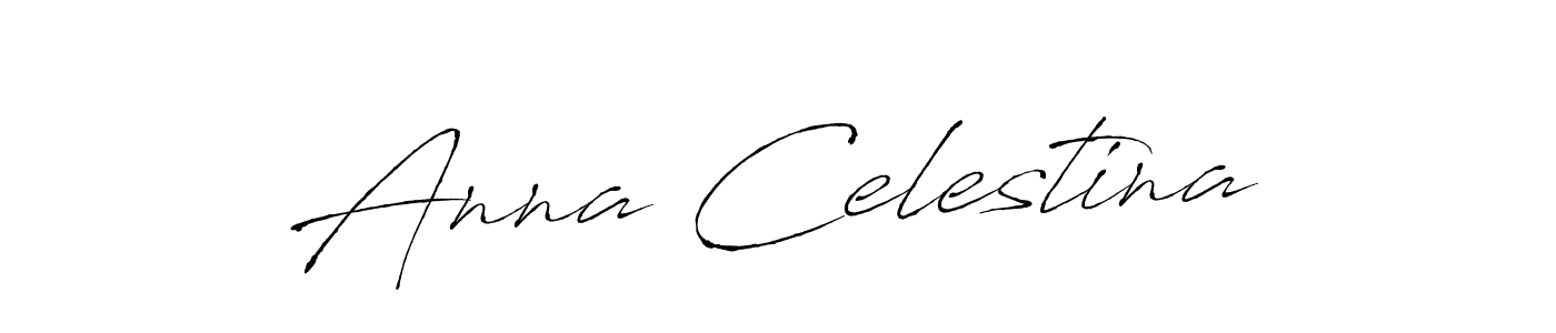 Make a short Anna Celestina signature style. Manage your documents anywhere anytime using Antro_Vectra. Create and add eSignatures, submit forms, share and send files easily. Anna Celestina signature style 6 images and pictures png