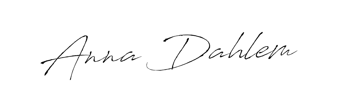 It looks lik you need a new signature style for name Anna Dahlem. Design unique handwritten (Antro_Vectra) signature with our free signature maker in just a few clicks. Anna Dahlem signature style 6 images and pictures png