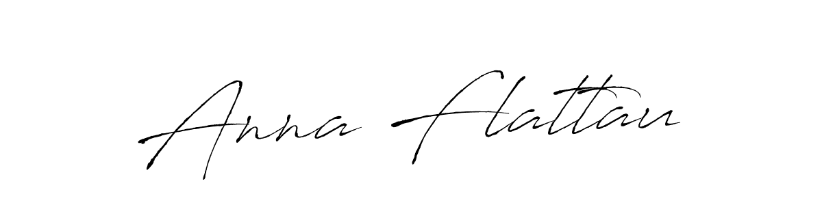 Design your own signature with our free online signature maker. With this signature software, you can create a handwritten (Antro_Vectra) signature for name Anna Flattau. Anna Flattau signature style 6 images and pictures png