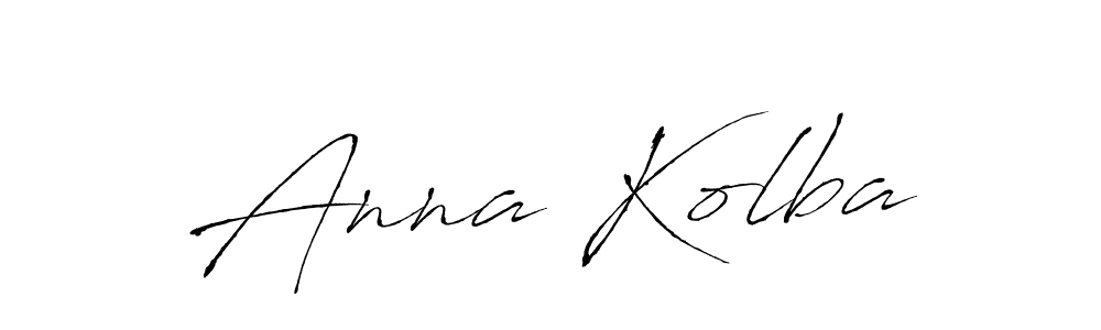 How to Draw Anna Kolba signature style? Antro_Vectra is a latest design signature styles for name Anna Kolba. Anna Kolba signature style 6 images and pictures png
