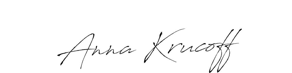 It looks lik you need a new signature style for name Anna Krucoff. Design unique handwritten (Antro_Vectra) signature with our free signature maker in just a few clicks. Anna Krucoff signature style 6 images and pictures png