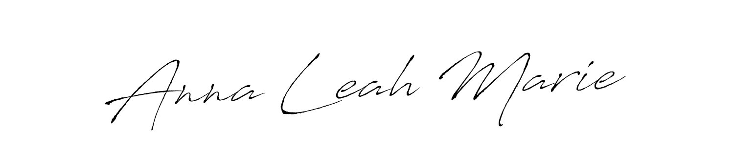 if you are searching for the best signature style for your name Anna Leah Marie. so please give up your signature search. here we have designed multiple signature styles  using Antro_Vectra. Anna Leah Marie signature style 6 images and pictures png