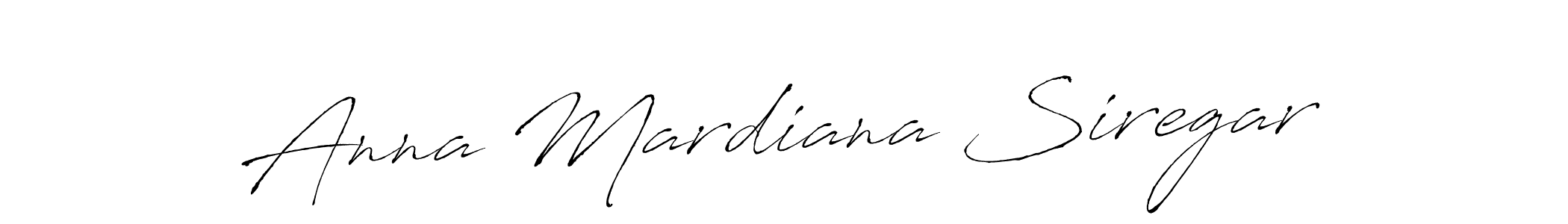 Antro_Vectra is a professional signature style that is perfect for those who want to add a touch of class to their signature. It is also a great choice for those who want to make their signature more unique. Get Anna Mardiana Siregar name to fancy signature for free. Anna Mardiana Siregar signature style 6 images and pictures png