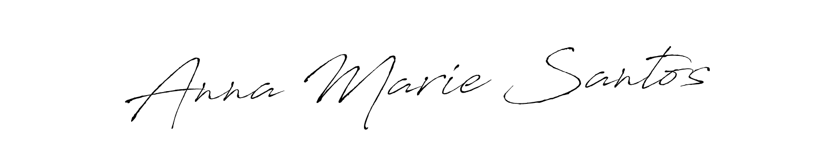 Also we have Anna Marie Santos name is the best signature style. Create professional handwritten signature collection using Antro_Vectra autograph style. Anna Marie Santos signature style 6 images and pictures png