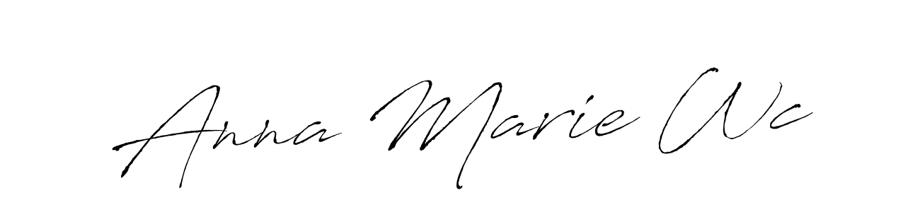 How to Draw Anna Marie Wc signature style? Antro_Vectra is a latest design signature styles for name Anna Marie Wc. Anna Marie Wc signature style 6 images and pictures png