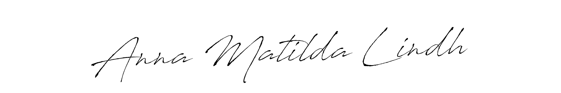Also we have Anna Matilda Lindh name is the best signature style. Create professional handwritten signature collection using Antro_Vectra autograph style. Anna Matilda Lindh signature style 6 images and pictures png