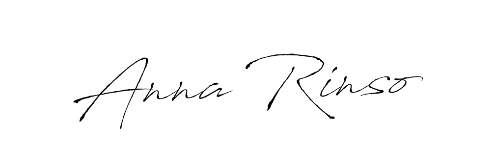 Use a signature maker to create a handwritten signature online. With this signature software, you can design (Antro_Vectra) your own signature for name Anna Rinso. Anna Rinso signature style 6 images and pictures png