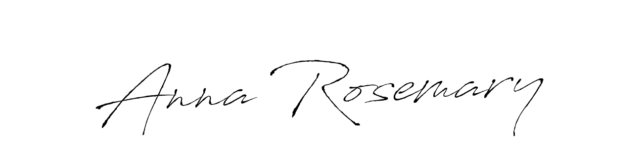 Design your own signature with our free online signature maker. With this signature software, you can create a handwritten (Antro_Vectra) signature for name Anna Rosemary. Anna Rosemary signature style 6 images and pictures png