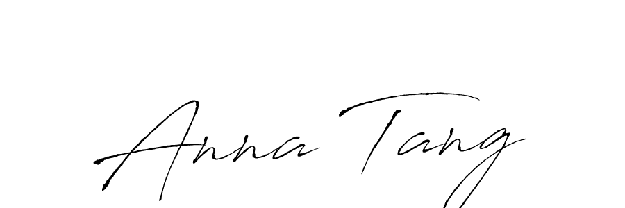 Make a beautiful signature design for name Anna Tang. With this signature (Antro_Vectra) style, you can create a handwritten signature for free. Anna Tang signature style 6 images and pictures png