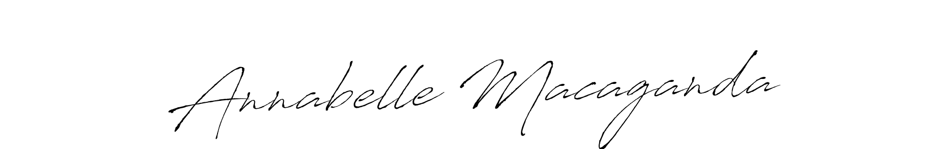 Make a beautiful signature design for name Annabelle Macaganda. Use this online signature maker to create a handwritten signature for free. Annabelle Macaganda signature style 6 images and pictures png