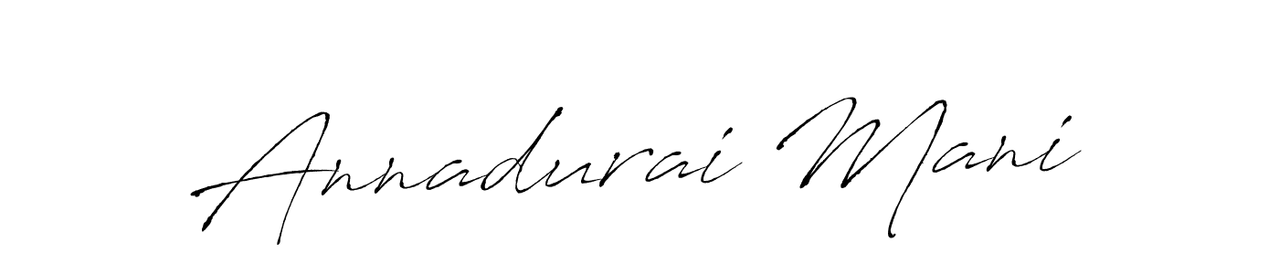 Design your own signature with our free online signature maker. With this signature software, you can create a handwritten (Antro_Vectra) signature for name Annadurai Mani. Annadurai Mani signature style 6 images and pictures png