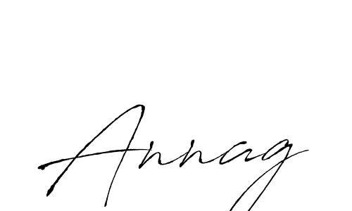 How to make Annag signature? Antro_Vectra is a professional autograph style. Create handwritten signature for Annag name. Annag signature style 6 images and pictures png