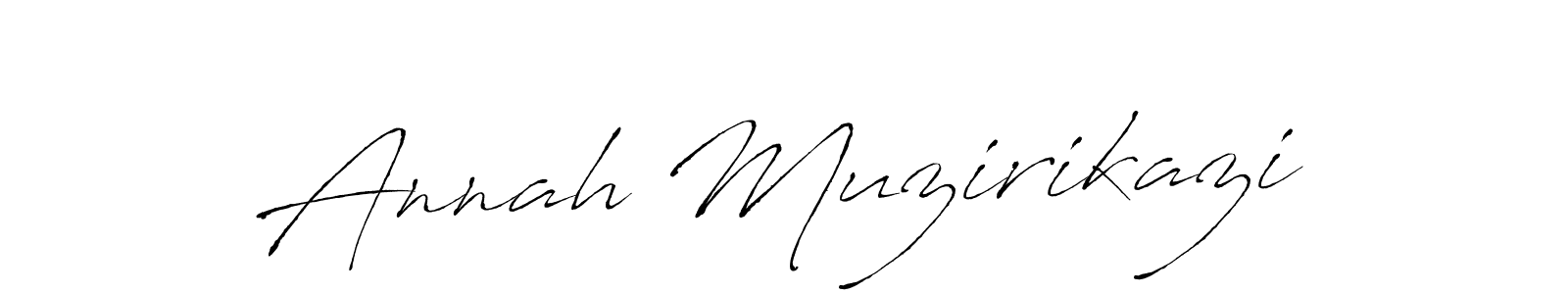 Make a beautiful signature design for name Annah Muzirikazi. Use this online signature maker to create a handwritten signature for free. Annah Muzirikazi signature style 6 images and pictures png