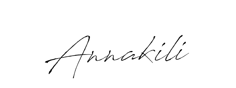 Annakili stylish signature style. Best Handwritten Sign (Antro_Vectra) for my name. Handwritten Signature Collection Ideas for my name Annakili. Annakili signature style 6 images and pictures png