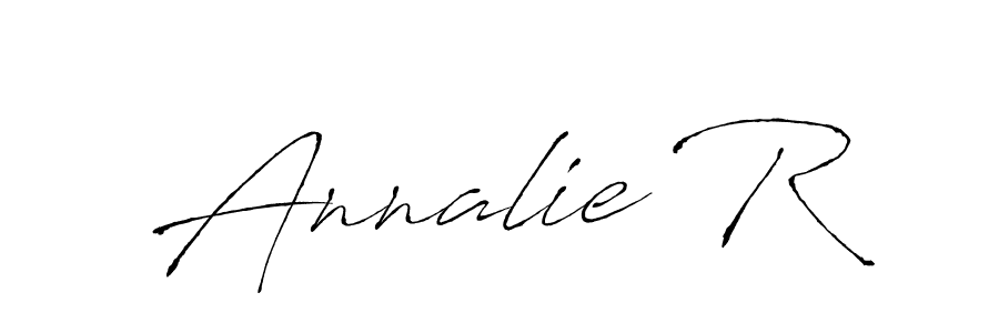 This is the best signature style for the Annalie R name. Also you like these signature font (Antro_Vectra). Mix name signature. Annalie R signature style 6 images and pictures png