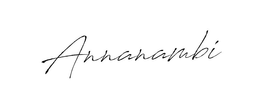 Design your own signature with our free online signature maker. With this signature software, you can create a handwritten (Antro_Vectra) signature for name Annanambi. Annanambi signature style 6 images and pictures png