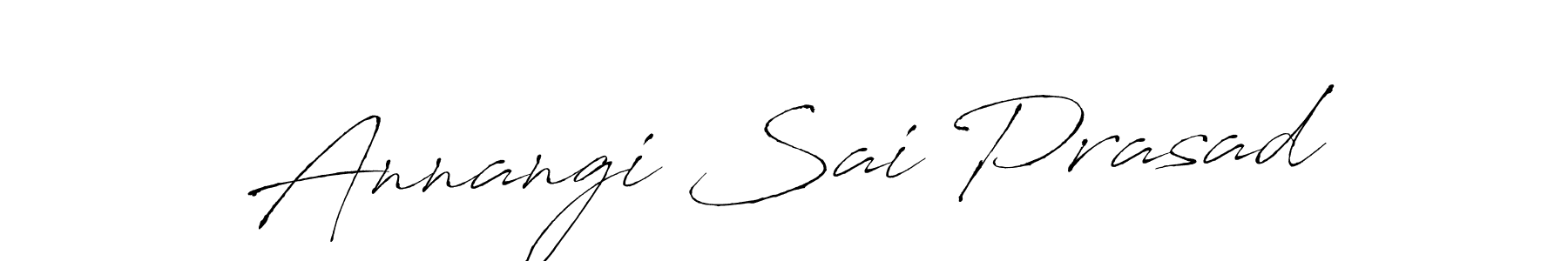 The best way (Antro_Vectra) to make a short signature is to pick only two or three words in your name. The name Annangi Sai Prasad include a total of six letters. For converting this name. Annangi Sai Prasad signature style 6 images and pictures png