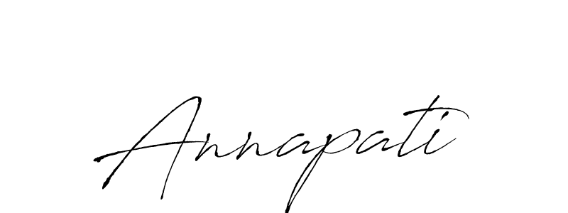 Annapati stylish signature style. Best Handwritten Sign (Antro_Vectra) for my name. Handwritten Signature Collection Ideas for my name Annapati. Annapati signature style 6 images and pictures png