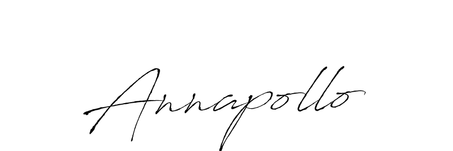 Create a beautiful signature design for name Annapollo. With this signature (Antro_Vectra) fonts, you can make a handwritten signature for free. Annapollo signature style 6 images and pictures png