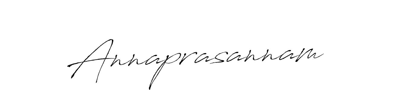 How to make Annaprasannam name signature. Use Antro_Vectra style for creating short signs online. This is the latest handwritten sign. Annaprasannam signature style 6 images and pictures png