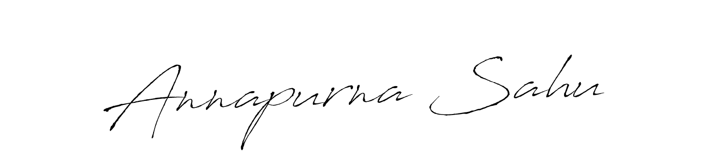 How to make Annapurna Sahu signature? Antro_Vectra is a professional autograph style. Create handwritten signature for Annapurna Sahu name. Annapurna Sahu signature style 6 images and pictures png