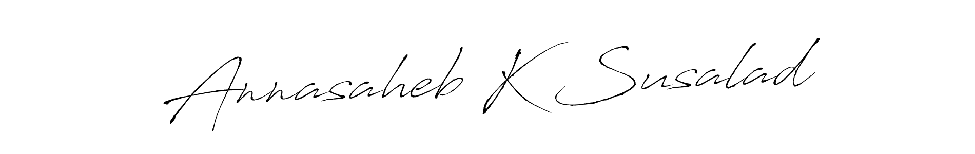You should practise on your own different ways (Antro_Vectra) to write your name (Annasaheb K Susalad) in signature. don't let someone else do it for you. Annasaheb K Susalad signature style 6 images and pictures png
