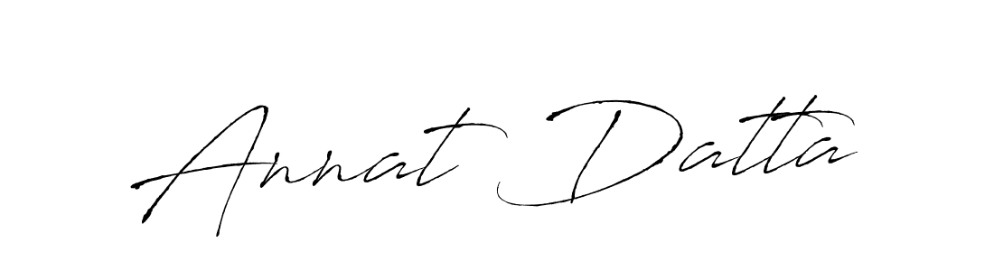 Annat Datta stylish signature style. Best Handwritten Sign (Antro_Vectra) for my name. Handwritten Signature Collection Ideas for my name Annat Datta. Annat Datta signature style 6 images and pictures png