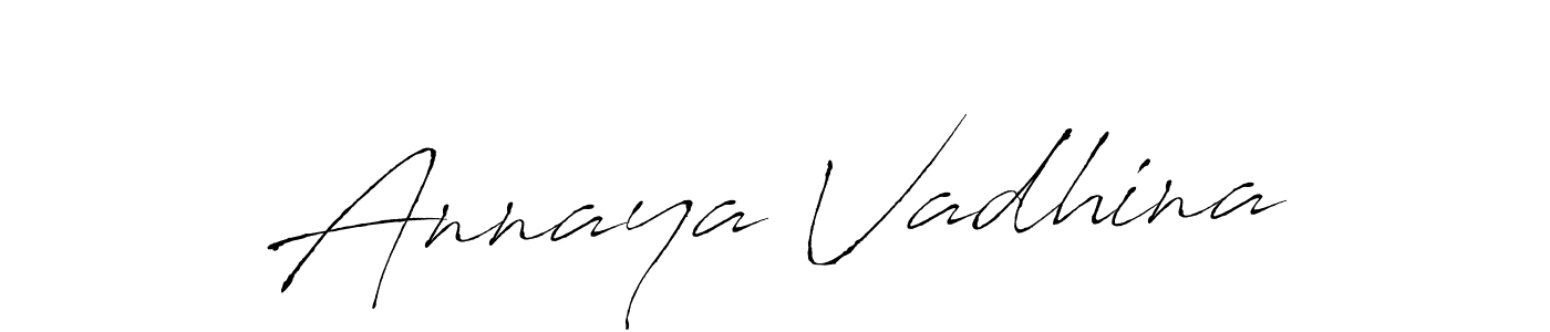 See photos of Annaya Vadhina official signature by Spectra . Check more albums & portfolios. Read reviews & check more about Antro_Vectra font. Annaya Vadhina signature style 6 images and pictures png